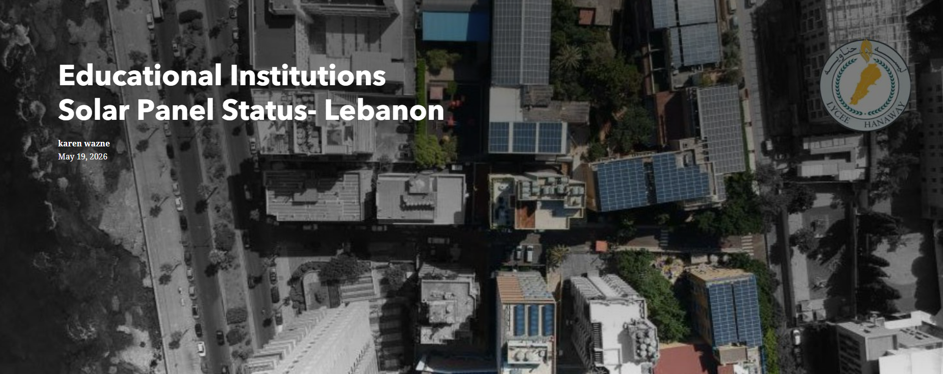 Educational Institutions solar panel status in Lebanon project image