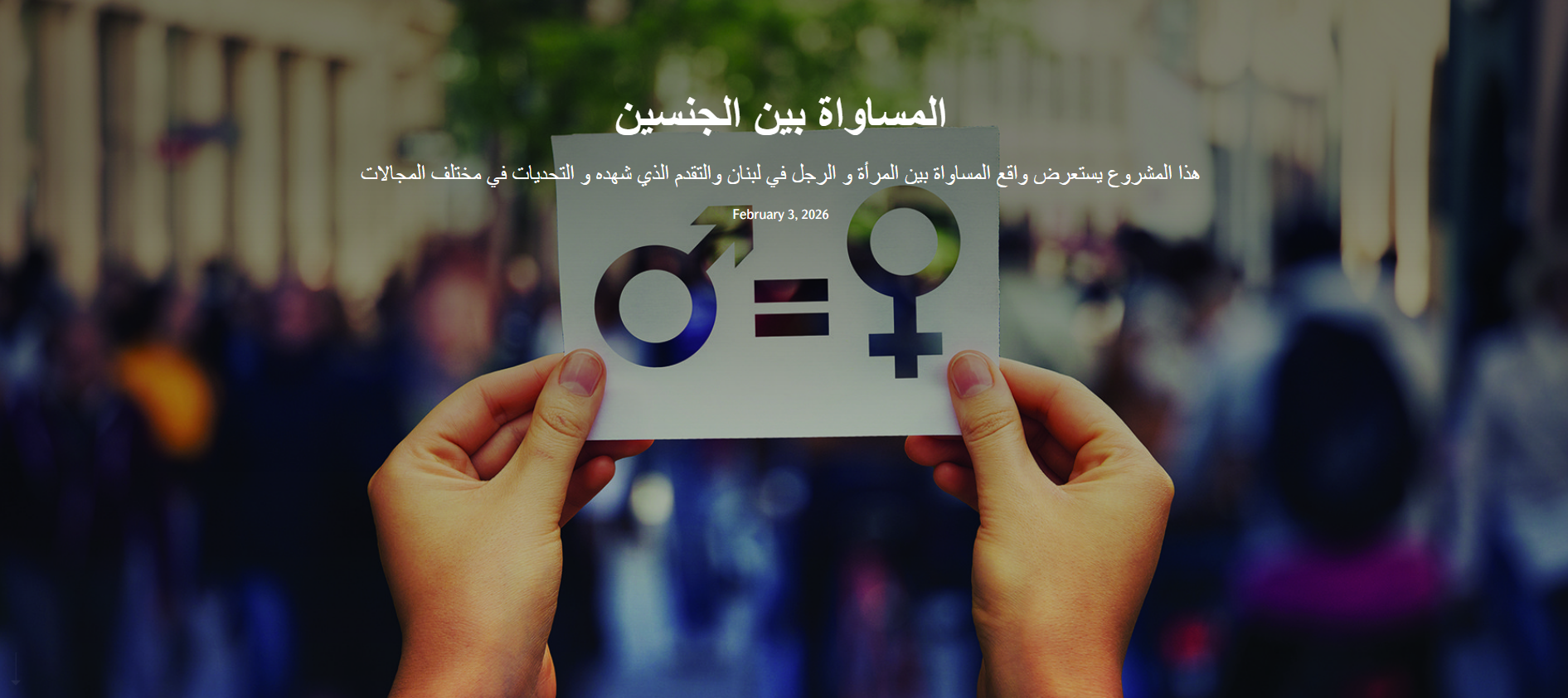 المساواة بين الجنسين project image